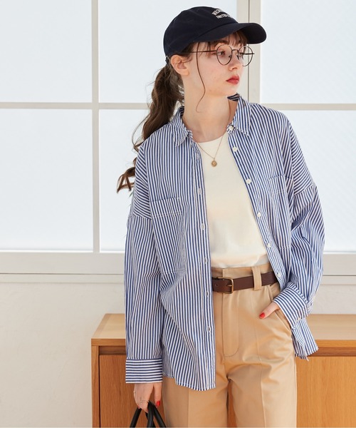 【美品】GALERIE VIE シアーシャツ オーバーサイズ 丈長め S 美品】GALERIE VIE シアーシャツ オーバーサイズ 丈長め S