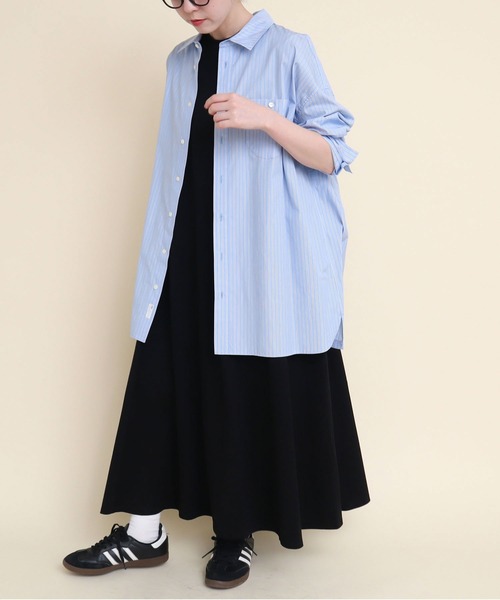 I am I in fact... トップス I am I in fact（アイアムアイインファクト）の「STRIPE