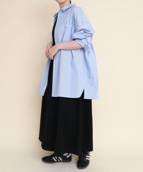 I am I in fact... トップス I am I in fact（アイアムアイインファクト）の「STRIPE