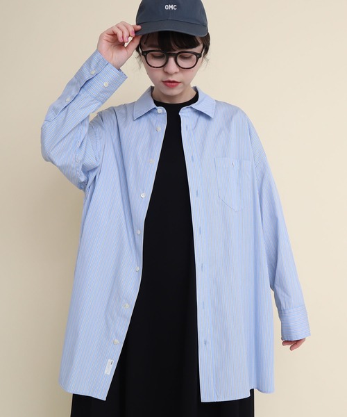 I am I in fact... トップス I am I in fact（アイアムアイインファクト）の「STRIPE