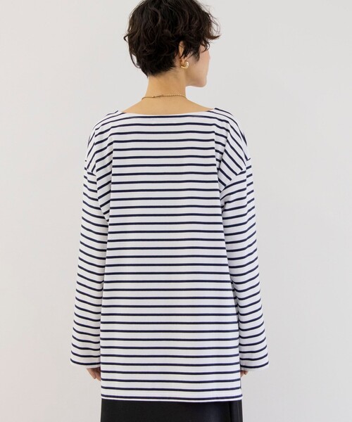 Rie Miller(リエミラー)の「ストレッチバスクシャツ(Tシャツ/カットソー・レディース・ブルー系その他6/イエロー系その他/ブルー系その他・FREE)」の13枚目の写真