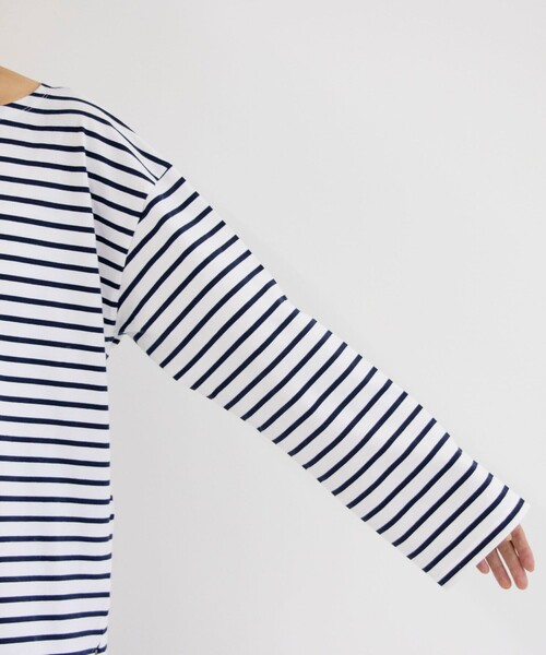 Rie Miller(リエミラー)の「ストレッチバスクシャツ(Tシャツ/カットソー・レディース・ブルー系その他6/イエロー系その他/ブルー系その他・FREE)」の15枚目の写真
