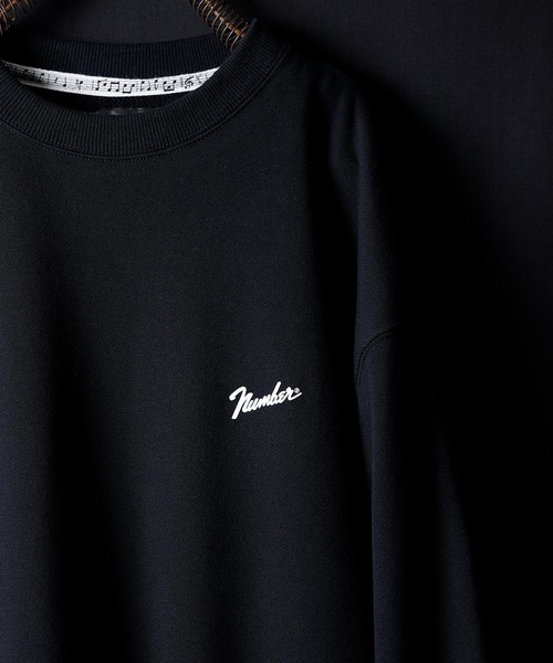 NUMBER (N)INE(ナンバーナイン)の「NUMBER (N)INE/ナンバーナイン Number⑨ SMALL LOGO SWEATSHIRT(スウェット・メンズ・アイボリー/ダークグレー/ブラック・3/2/4)」の13枚目の写真