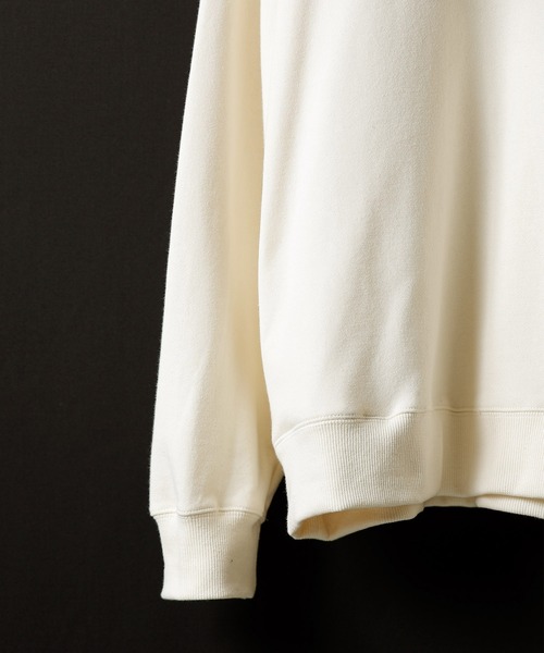 NUMBER (N)INE(ナンバーナイン)の「NUMBER (N)INE/ナンバーナイン Number⑨ SMALL LOGO SWEATSHIRT(スウェット・メンズ・アイボリー/ダークグレー/ブラック・3/2/4)」の7枚目の写真
