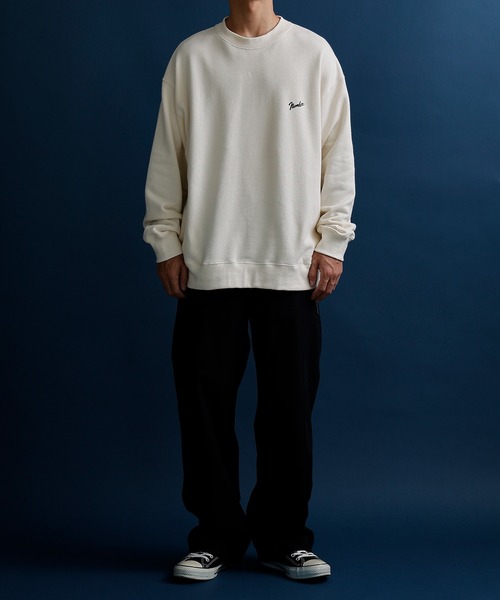 NUMBER (N)INE(ナンバーナイン)の「NUMBER (N)INE/ナンバーナイン Number⑨ SMALL LOGO SWEATSHIRT(スウェット・メンズ・アイボリー/ダークグレー/ブラック・3/2/4)」の21枚目の写真