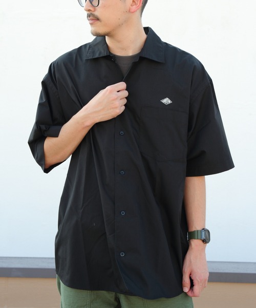 DANTON/ダントン ワークシャツショートスリーブ WORK SHIRT