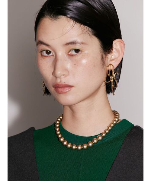 UN3D.（アンスリード）の「ラインアートイヤリング（イヤリング・レディース・ゴールド/シルバー・FREE）」の9枚目の写真