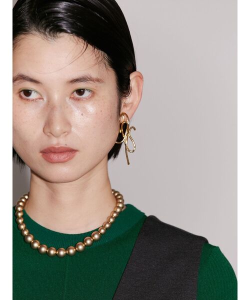 【UN3D.】アンスリード PLUMPSWELL EARRING イヤリング UN3D.（アンスリード）の「PLUMP SWELL EARRING（イヤリング