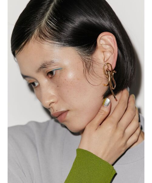 UN3D.（アンスリード）の「ラインアートイヤリング（イヤリング・レディース・ゴールド/シルバー・FREE）」の20枚目の写真