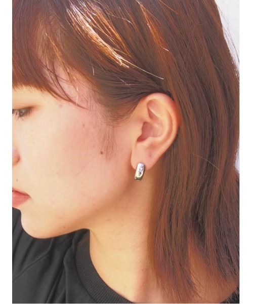 mille blanc(ミルブラン)の「【ニッケルフリー】 メタルモチーフピアス(ピアス(両耳用)・レディース・シルバー系その他3/シルバー系その他4/シルバー系その他5・FREE)」の4枚目の写真
