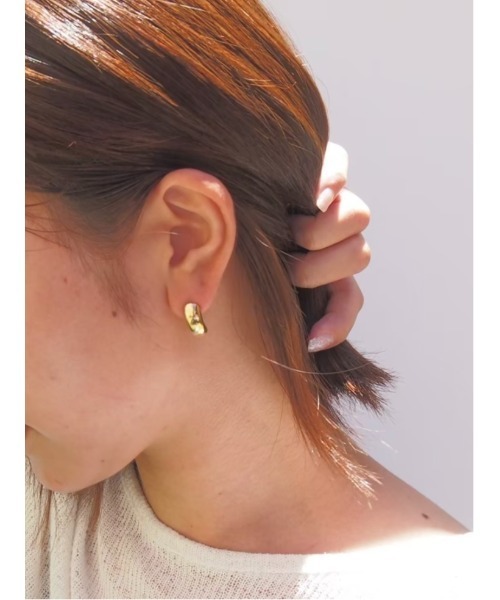 mille blanc(ミルブラン)の「【ニッケルフリー】 メタルモチーフピアス(ピアス(両耳用)・レディース・シルバー系その他3/シルバー系その他4/シルバー系その他5・FREE)」の9枚目の写真