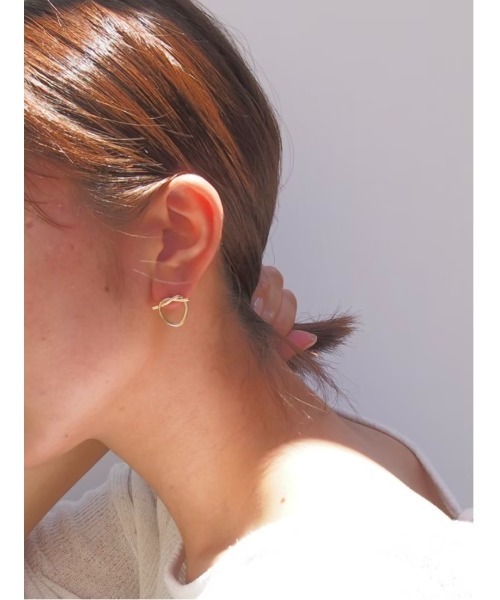 mille blanc(ミルブラン)の「【ニッケルフリー】 メタルモチーフピアス(ピアス(両耳用)・レディース・シルバー系その他3/シルバー系その他4/シルバー系その他5・FREE)」の13枚目の写真