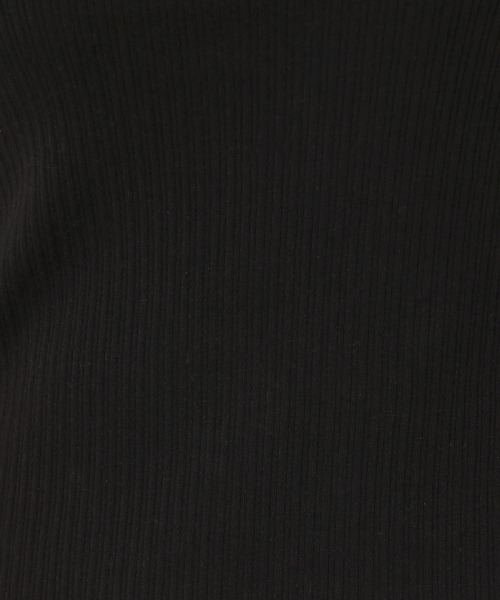 mysty woman（ミスティウーマン）の「テレコ2WAYインナープルオーバー　106932（Tシャツ/カットソー・レディース・ライトベージュ/ブラック/オフホワイト・FREE）」の11枚目の写真