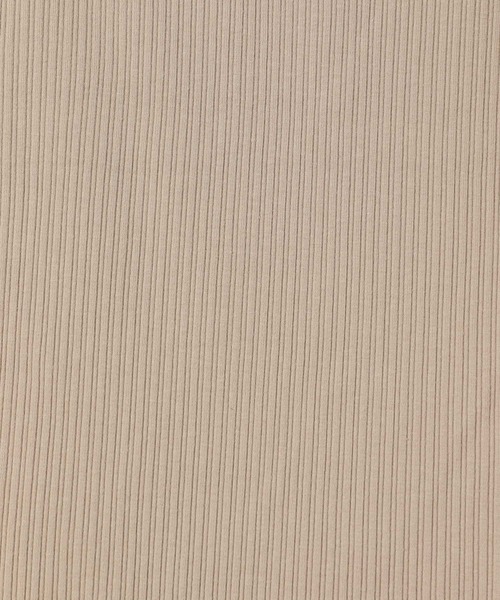 mysty woman（ミスティウーマン）の「テレコ2WAYインナープルオーバー　106932（Tシャツ/カットソー・レディース・ライトベージュ/ブラック/オフホワイト・FREE）」の9枚目の写真