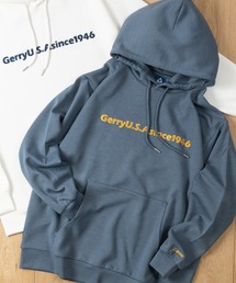 【ag】〔GERRY/ジェリー〕シルクタッチストレッチ フロント刺繍 プルオーバーパーカー