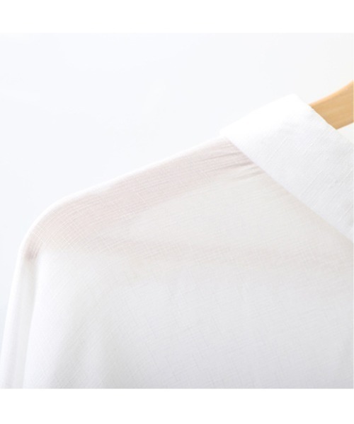 Miniministore(ミニミニストア)の「チュニックシャツブラウス ドルマン袖(シャツ/ブラウス・レディース・ホワイト/ブルー・L/XXL/XL)」の22枚目の写真