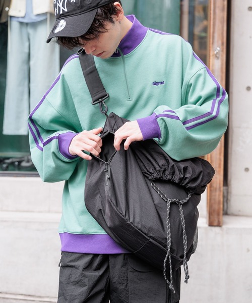 RAGEBLUE（レイジブルー）の「【THEIRB/ゼアーブ】ナイロンドロストショルダーバッグ（ショルダーバッグ・メンズ・ブルー/ホワイト/ブラック・FREE）」の19枚目の写真