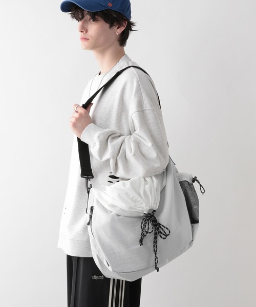 RAGEBLUE（レイジブルー）の「【THEIRB/ゼアーブ】ナイロンドロストショルダーバッグ（ショルダーバッグ・メンズ・ブルー/ホワイト/ブラック・FREE）」の22枚目の写真