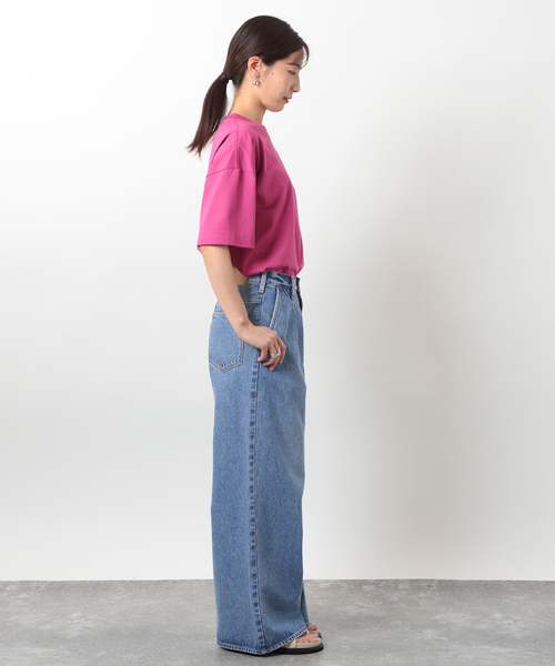 VERMEIL par iena（ヴェルメイユパーイエナ）の「【NEEDBY heritage/二―ドバイ ヘリテージ】AARON（デニムパンツ・レディース・コバルトブルー・26/25/24/23）」の7枚目の写真