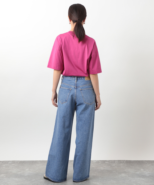 VERMEIL par iena（ヴェルメイユパーイエナ）の「【NEEDBY heritage/二―ドバイ ヘリテージ】AARON（デニムパンツ・レディース・コバルトブルー・26/25/24/23）」の8枚目の写真