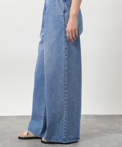 VERMEIL par iena（ヴェルメイユパーイエナ）の「【NEEDBY heritage/二―ドバイ ヘリテージ】AARON（デニムパンツ・レディース・コバルトブルー・26/25/24/23）」の11枚目の写真