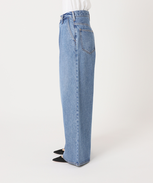 VERMEIL par iena（ヴェルメイユパーイエナ）の「【NEEDBY heritage/二―ドバイ ヘリテージ】AARON（デニムパンツ・レディース・コバルトブルー・26/25/24/23）」の13枚目の写真