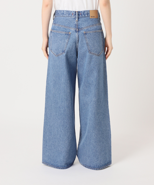 VERMEIL par iena（ヴェルメイユパーイエナ）の「【NEEDBY heritage/二―ドバイ ヘリテージ】AARON（デニムパンツ・レディース・コバルトブルー・26/25/24/23）」の14枚目の写真