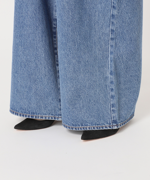 VERMEIL par iena（ヴェルメイユパーイエナ）の「【NEEDBY heritage/二―ドバイ ヘリテージ】AARON（デニムパンツ・レディース・コバルトブルー・26/25/24/23）」の20枚目の写真