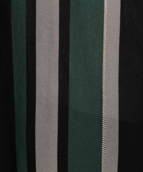 niko and...(ニコアンド)の「ストライプポロニットプルオーバー(ポロシャツ・メンズ・オフホワイト/ブラック/ライトブルー/ベージュ・LARGE/MEDIUM)」の15枚目の写真