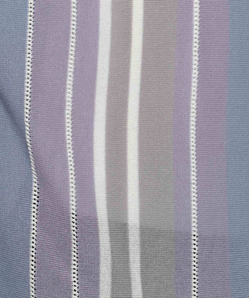 niko and...(ニコアンド)の「ストライプポロニットプルオーバー(ポロシャツ・メンズ・オフホワイト/ブラック/ライトブルー/ベージュ・LARGE/MEDIUM)」の11枚目の写真