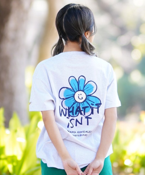 （What it isNt）ART BY MARKGONZALES（ワットイットイズント）の「【ムラサキスポーツ限定】(What it isNt)ART BY MARKGONZALES/ワット イット イズント マークゴンザレス Tシャツ オーバーサイズ 2H7-14399（Tシャツ/カットソー・レディース・ホワイト/ブラック/杢グレー・M/L）」の3枚目の写真