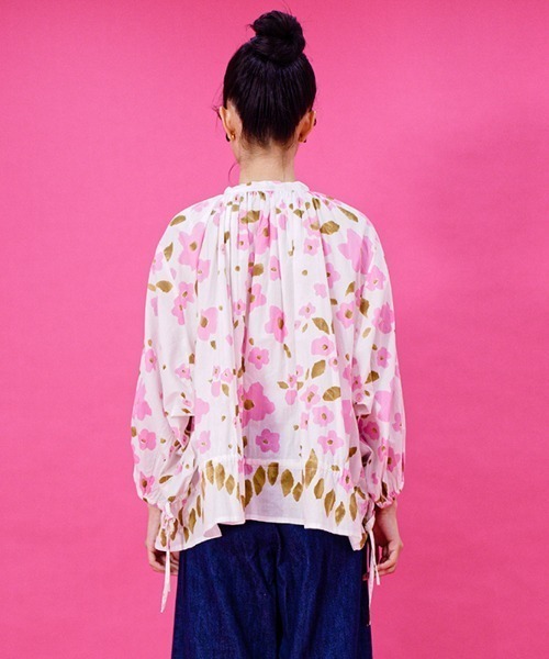 ブラウス シャツ KILKI / キルキー ブラウス　シュレッドフラワー 4E B01 HDI レディース kilki ブラウス シャツ KILKI / キルキー ブラウス シュレッド