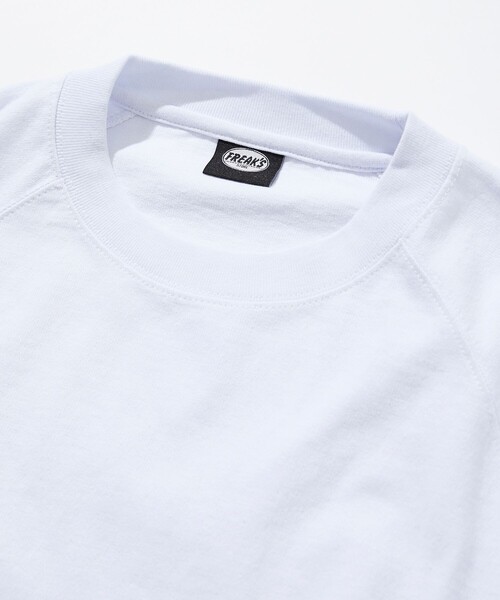 FREAK'S STORE（フリークスストア）の「限定展開 9オンス Heavyweight ビッグシルエット ラグランスリーブTシャツ/ヘビーウェイト（Tシャツ/カットソー・メンズ・ホワイト/グレイッシュベージュ/スミクロ/オリーブ/ブラウン/ネイビー/ブラック/アッシュグレー・SMALL/MEDIUM/LARGE）」の21枚目の写真