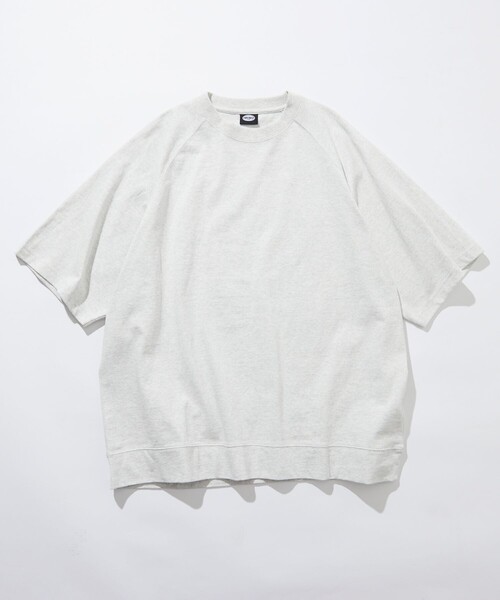 FREAK'S STORE（フリークスストア）の「限定展開 9オンス Heavyweight ビッグシルエット ラグランスリーブTシャツ/ヘビーウェイト（Tシャツ/カットソー・メンズ・ホワイト/グレイッシュベージュ/スミクロ/オリーブ/ブラウン/ネイビー/ブラック/アッシュグレー・SMALL/MEDIUM/LARGE）」の12枚目の写真