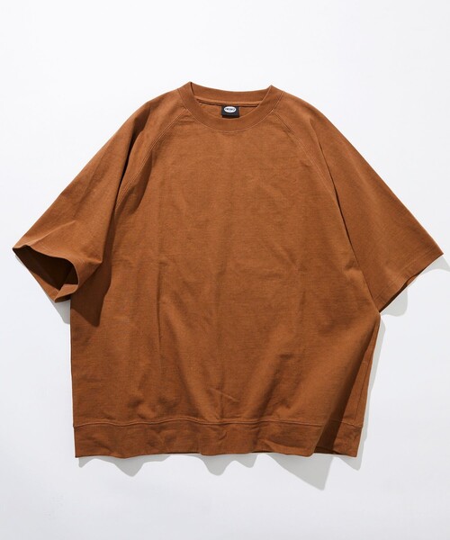 FREAK'S STORE（フリークスストア）の「限定展開 9オンス Heavyweight ビッグシルエット ラグランスリーブTシャツ/ヘビーウェイト（Tシャツ/カットソー・メンズ・ホワイト/グレイッシュベージュ/スミクロ/オリーブ/ブラウン/ネイビー/ブラック/アッシュグレー・SMALL/MEDIUM/LARGE）」の15枚目の写真