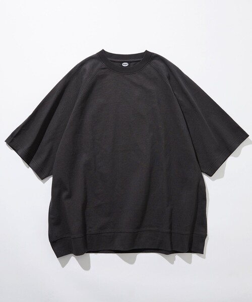 FREAK'S STORE（フリークスストア）の「限定展開 9オンス Heavyweight ビッグシルエット ラグランスリーブTシャツ/ヘビーウェイト（Tシャツ/カットソー・メンズ・ホワイト/グレイッシュベージュ/スミクロ/オリーブ/ブラウン/ネイビー/ブラック/アッシュグレー・SMALL/MEDIUM/LARGE）」の16枚目の写真