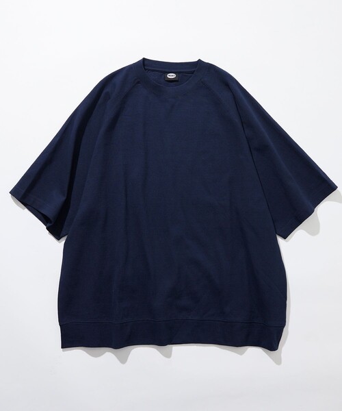 FREAK'S STORE（フリークスストア）の「限定展開 9オンス Heavyweight ビッグシルエット ラグランスリーブTシャツ/ヘビーウェイト（Tシャツ/カットソー・メンズ・ホワイト/グレイッシュベージュ/スミクロ/オリーブ/ブラウン/ネイビー/ブラック/アッシュグレー・SMALL/MEDIUM/LARGE）」の9枚目の写真