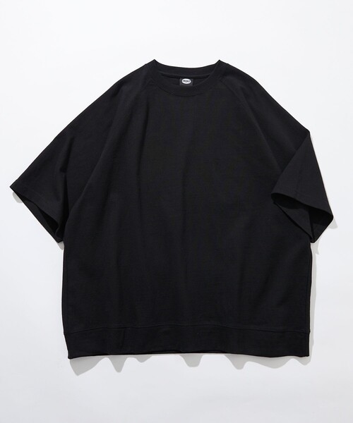 FREAK'S STORE（フリークスストア）の「限定展開 9オンス Heavyweight ビッグシルエット ラグランスリーブTシャツ/ヘビーウェイト（Tシャツ/カットソー・メンズ・ホワイト/グレイッシュベージュ/スミクロ/オリーブ/ブラウン/ネイビー/ブラック/アッシュグレー・SMALL/MEDIUM/LARGE）」の10枚目の写真