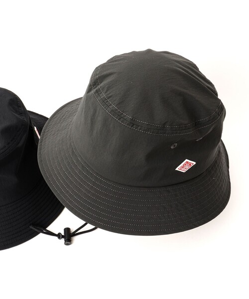 DANTON（ダントン）の「【DANTON/ダントン】POLYESTER BUCKET HAT DT-H0047（ハット・メンズ・ブラック/チャコールグレー・FREE）」の2枚目の写真