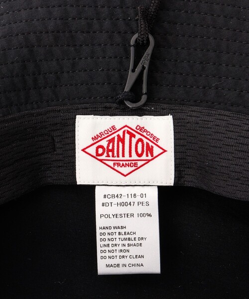 DANTON（ダントン）の「【DANTON/ダントン】POLYESTER BUCKET HAT DT-H0047（ハット・メンズ・ブラック/チャコールグレー・FREE）」の16枚目の写真