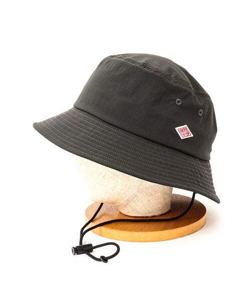 DANTON（ダントン）の「【DANTON/ダントン】POLYESTER BUCKET HAT DT-H0047（ハット・メンズ・ブラック/チャコールグレー・FREE）」の4枚目の写真