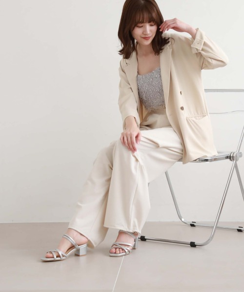 archives（アルシーヴ）の「2WAYサンダル（サンダル・レディース・シルバーグレー/ブラック/アイボリー・SMALL/MEDIUM）」の19枚目の写真