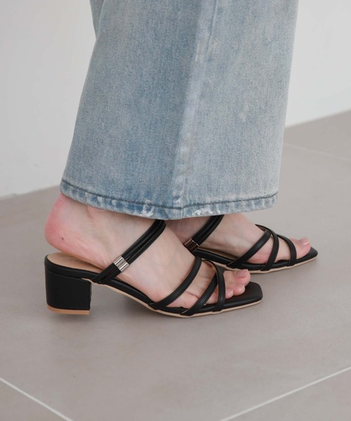 archives（アルシーヴ）の「2WAYサンダル（サンダル・レディース・シルバーグレー/ブラック/アイボリー・SMALL/MEDIUM）」の20枚目の写真