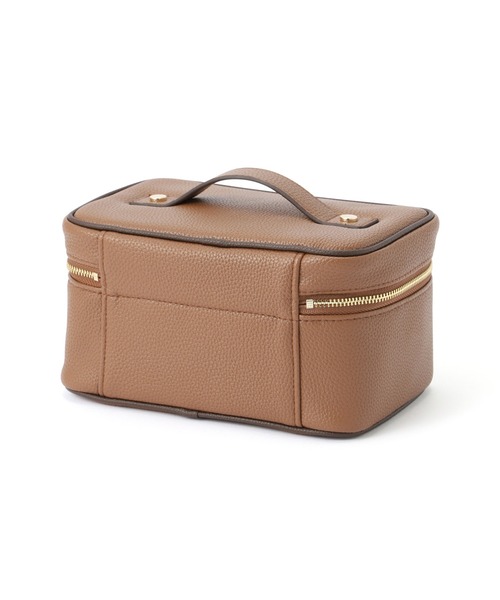 バイカラー バニティポーチ S ブラウン（ポーチ）｜Francfranc（フラン