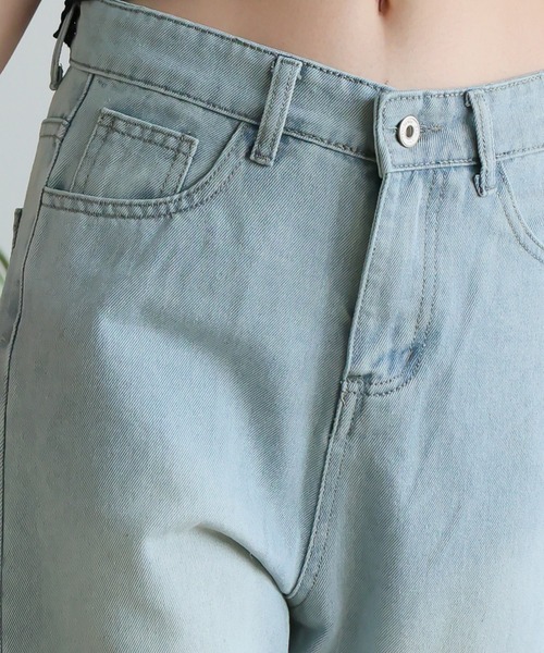 LAFFMO（ラフモ）の「キラキラビジュー付きデニムパンツ（デニムパンツ・レディース・ブルー・S/M/L）」の18枚目の写真