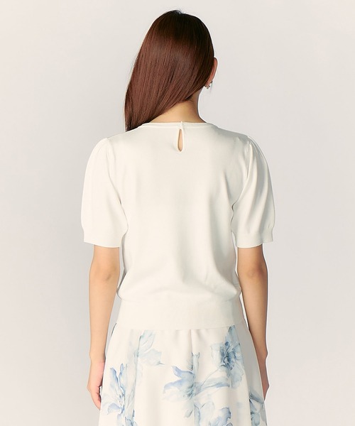 LAISSE PASSE（レッセパッセ）の「【美人百花6月号掲載】【WEB/一部店舗限定】ニットジャケットアンサンブル（アンサンブル・レディース・ミント/アイボリー/スモークピンク・MEDIUM）」の9枚目の写真