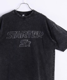 STARTER | STARTER ケミカルウォッシュ 天竺プリント半袖Ｔシャツ(Tシャツ/カットソー)