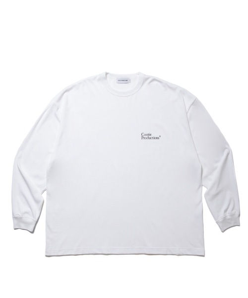 COOTIE PRODUCTIONS（クーティープロダクションズ）の「C/R Smooth Jersey L/S Tee（Tシャツ/カットソー・メンズ・グレー系その他/ブラック/ホワイト・LARGE/X-LARGE/MEDIUM）」の2枚目の写真