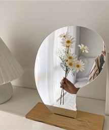E&C closet…（イーアンドシークローゼット）の「卓上ウェーブミラー（ミラー・キッズ）」