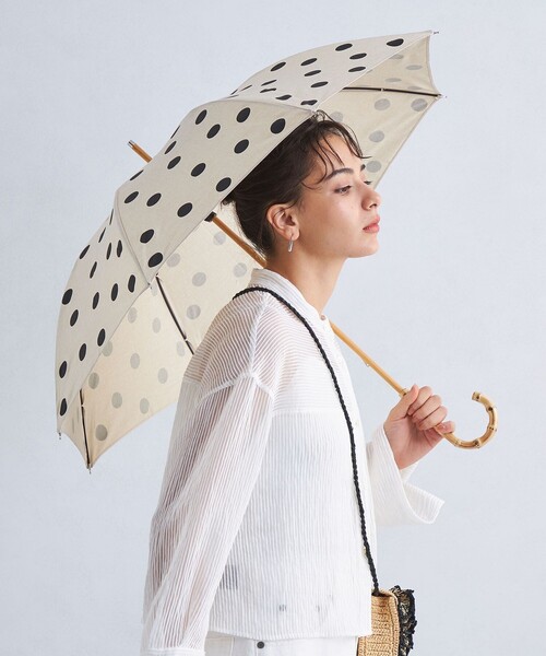 because（ビコーズ）の「＜because＞アソート 日傘（長傘・レディース・ブラック/ベージュ/その他1・FREE）」の2枚目の写真
